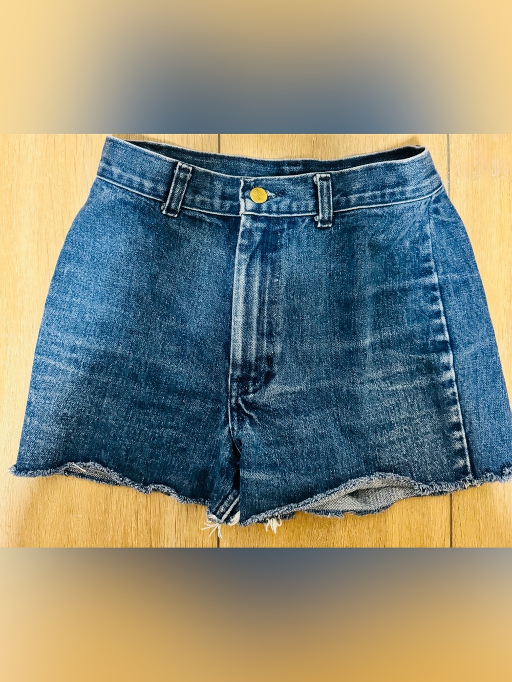GWG 70s High Waisted Denim Shorts (Rare)